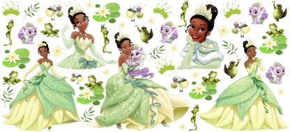 Princess Tiana UV DTF Transfer