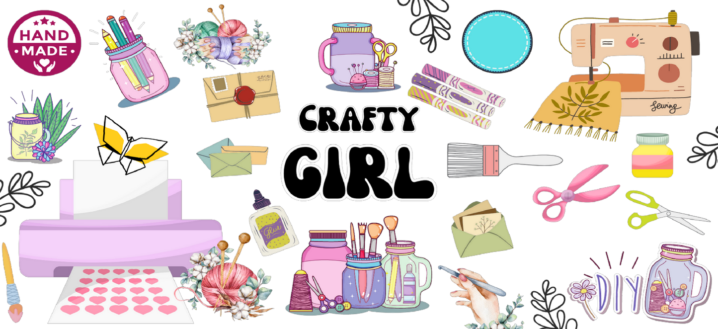 Crafty Girl UV DTF Transfer