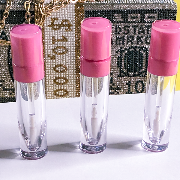 Hot Pink Lip Gloss Wand Tube - Whole Sale Lipgloss Tubes