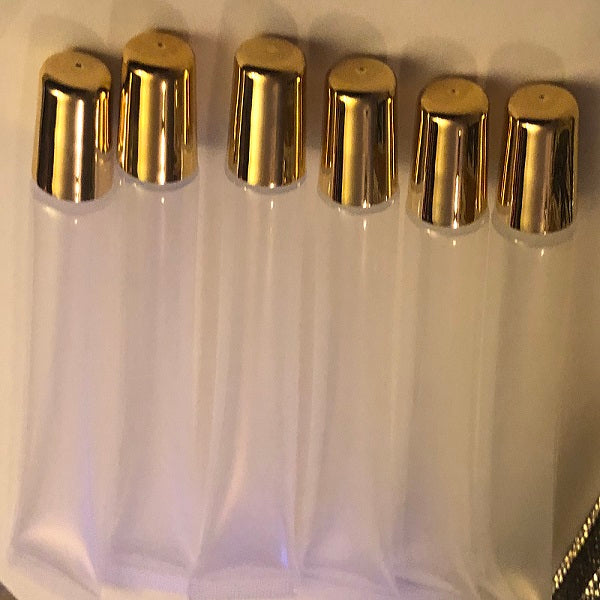 Large Squeeze Tubes Gold Cap - Whole Sale Lipgloss Tubes