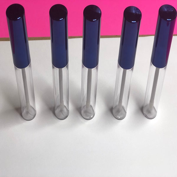 Holographic Navy Blue Shiny Lip Gloss - Whole Sale Lipgloss Tubes