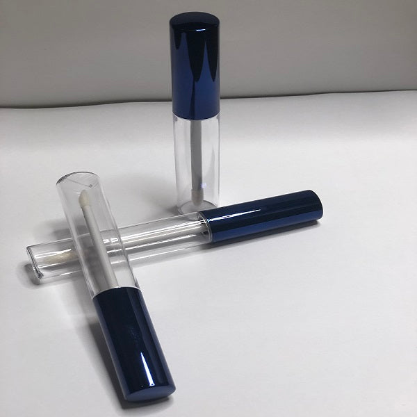 Holographic Navy Blue Shiny Lip Gloss - Whole Sale Lipgloss Tubes