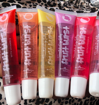 Fruit Burst Scented Lip Gloss Tubes : Wholesale 36