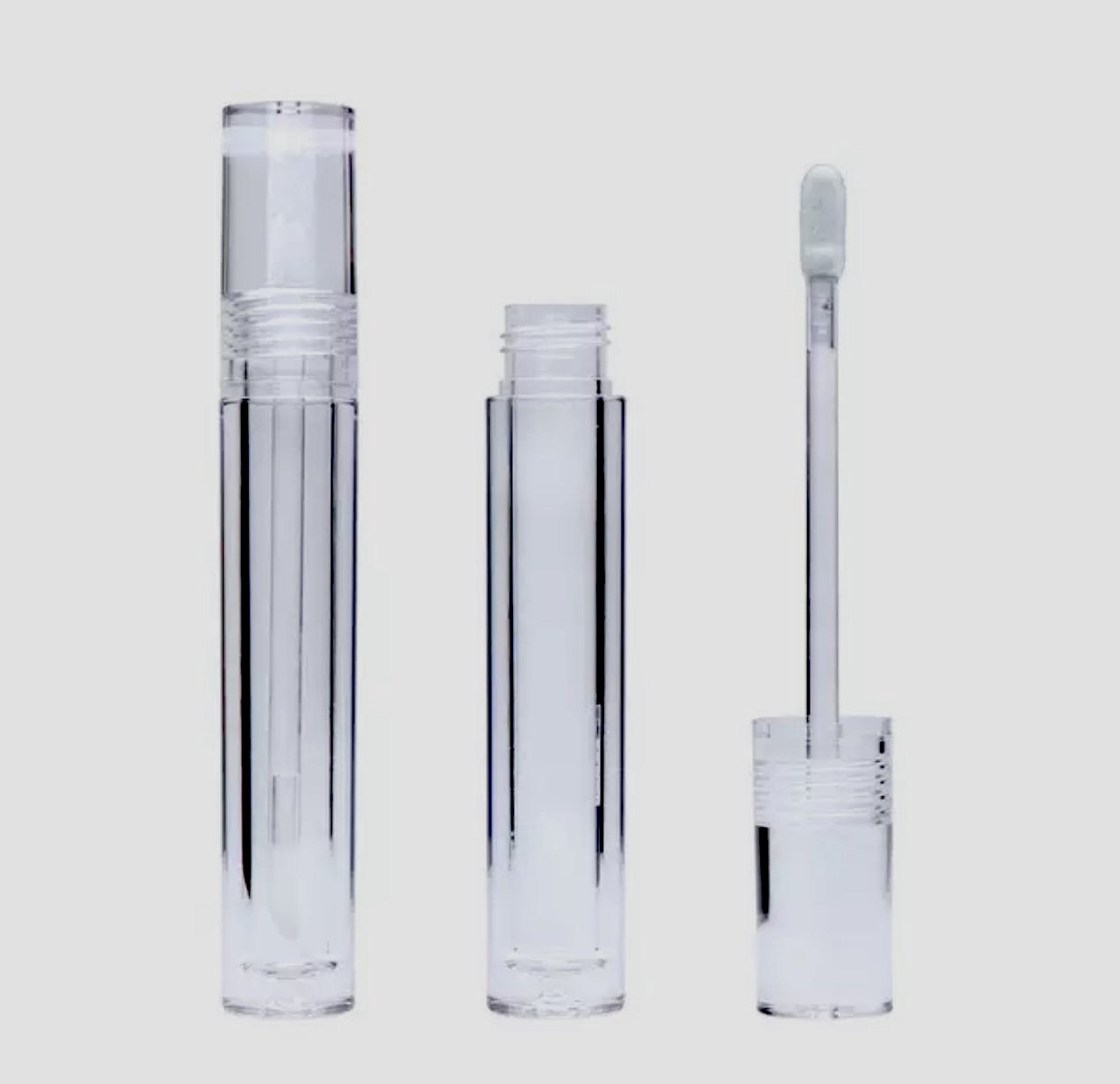 Clear Lip Gloss Tubes - Whole Sale Lipgloss Tubes