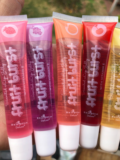 Fruit Burst Scented Lip Gloss Tubes : Wholesale 36